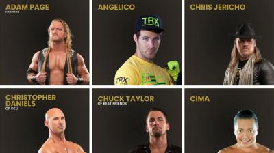 All Elite Wrestling abre la sección oficial de su roster