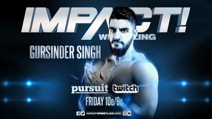 Gursinder Singh pide su liberación contractual con IMPACT Wrestling