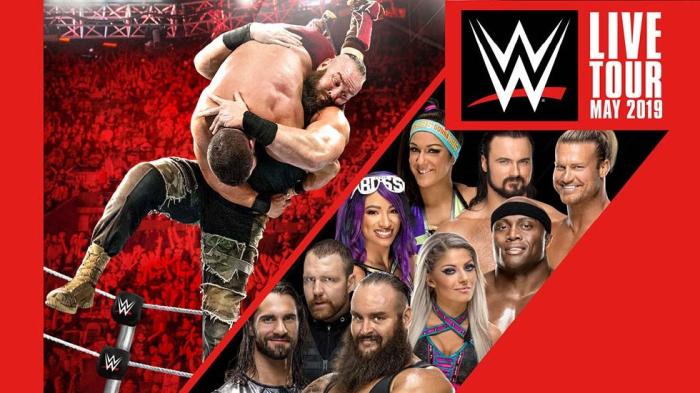 WWE Raw: Resultados del house show de Bruselas 9 de mayo de 2019