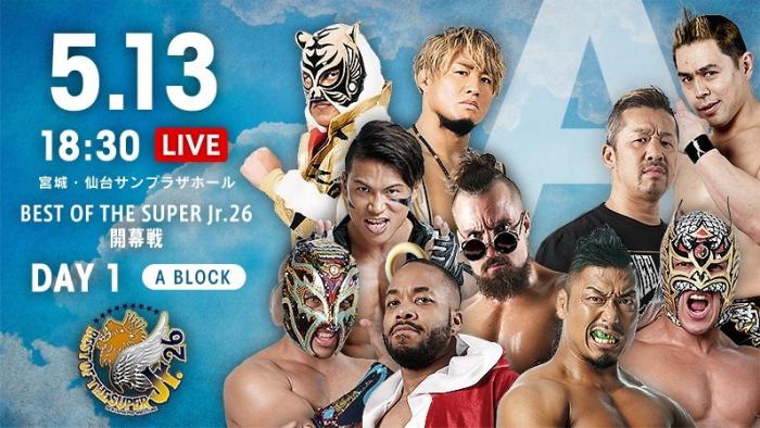 Resultados NJPW Best of Super Juniors 26 - Noche 1