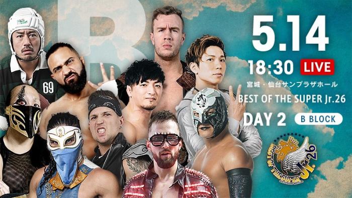 Resultados NJPW Best of Super Juniors 26 - Noche 2