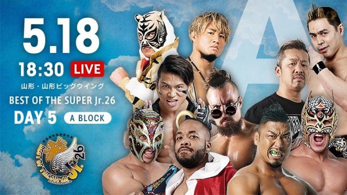 Resultados NJPW Best of Super Juniors 26 - Noche 5