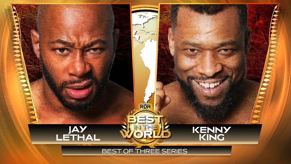 Jay Lethal y Kenny King terminarán su serie al mejor de tres en ROH Best in the World 2019