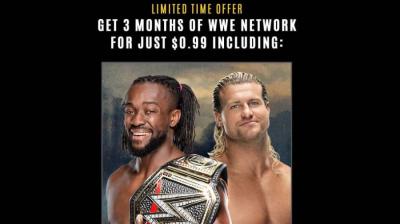 WWE Network lanza una oferta de 3 meses por 0.99 dólares