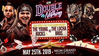 AEW Double or Nothing: The Young Bucks vencen a The Lucha Brothers