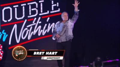 AEW Double or Nothing: Bret Hart presenta el título - Combate anunciado para Fight for The Fallen