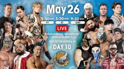 Resultados NJPW Best of Super Juniors 26 - Noche 10