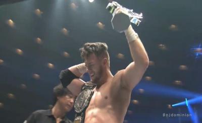 Will Ospreay consigue el campeonato IWGP de Peso Junior en NJPW Dominion 6.9