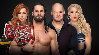 Seth Rollins y Becky Lynch defenderán sus títulos ante Baron Corbin y Lacey Evans en Extreme Rules