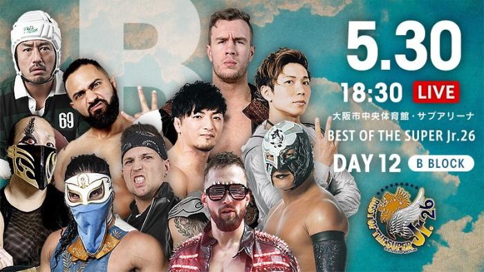 Resultados NJPW Best of Super Juniors 26 - Noche 12