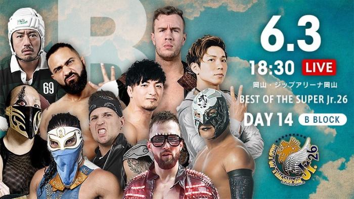 Resultados NJPW Best of Super Juniors 26 - Noche 14