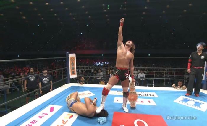 Tetsuya Naito gana el campeonato IWGP Intercontinental en NJPW Dominion 6.9