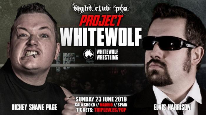 Rickey Shane Page se enfrentará a Elvis Harrison en Triple W: Project Whitewolf