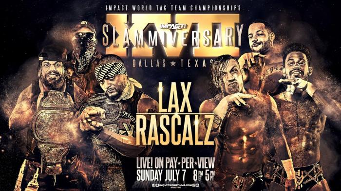 Se confirma lucha por los Campeonatos por parejas de Impact Wrestling en Slammiversary XVII