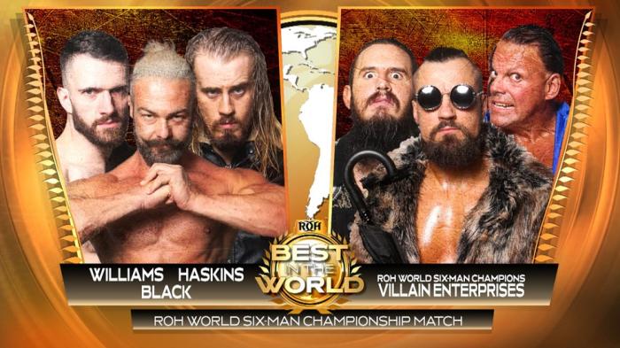 ROH anuncia dos nuevos combates para Best in the World 2019