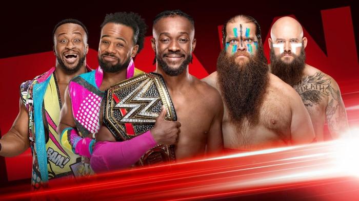 The New Day y The Viking Raiders se verán las caras en Monday Night Raw