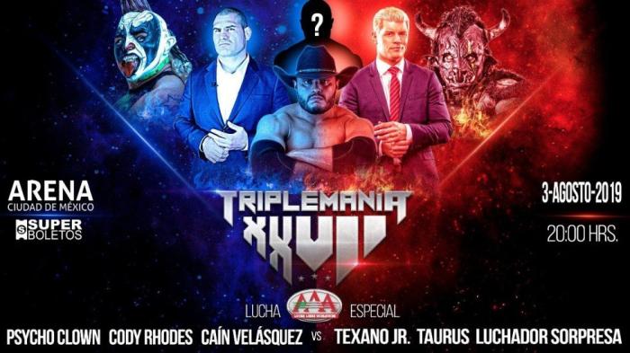 Lucha Libre AAA anuncia su cartelera para Triplemania XXVII