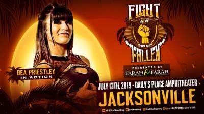 Bea Priestley debutará en AEW en el evento Fight for the Fallen