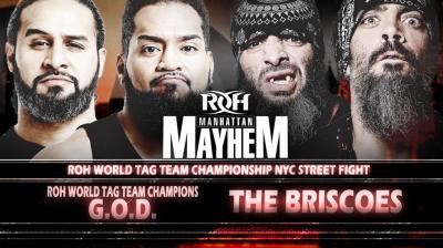 Cartelera final ROH Manhattan Mayhem VII