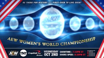 AEW coronará a su primera campeona de mujeres el 2 de octubre en TNT