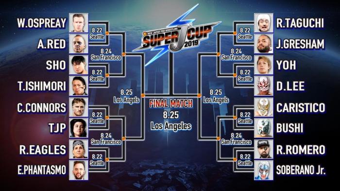 New Japan Pro-Wrestling anuncia los combates de las eliminatorias del Super J Cup 2019