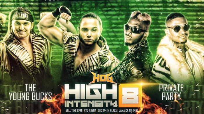 The Young Bucks se enfrentarán a Private Party en un evento de House of Glory