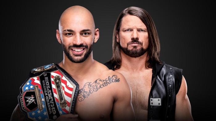 Ricochet defenderá el Campeonato de los Estados Unidos contra AJ Styles en WWE Extreme Rules 2019