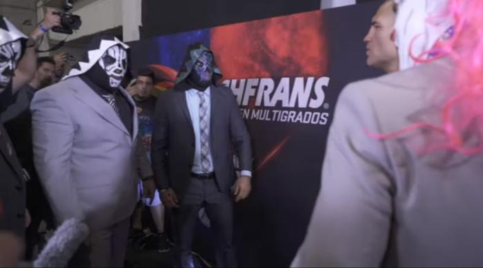 L.A. Park atacó a Blue Demon Jr. tras el evento Triplemanía XXVII