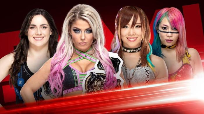Alexa Bliss y Nikki Cross defenderán sus campeonatos por parejas femeninos ante Kabuki Warriors en el próximo Monday Night Raw