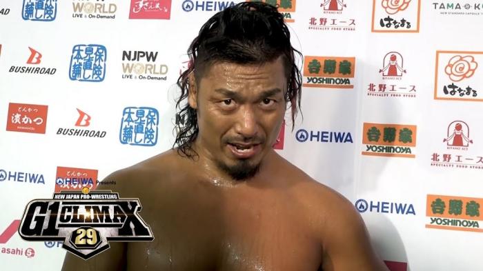 Shingo Takagi anuncia su paso a la división de Peso Pesado de NJPW