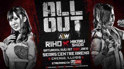 Riho se enfrentará a Hikaru Shida en AEW ALL OUT