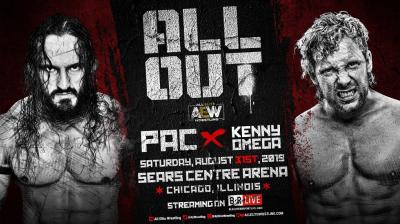 PAC sustituye a Jon Moxley y se enfrentará a Kenny Omega en AEW All Out