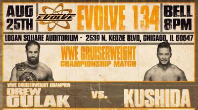 Resultados del show EVOLVE 134