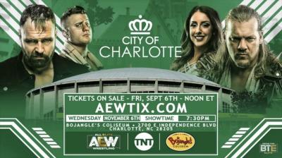 Charlotte será la sede del sexto show de AEW en TNT