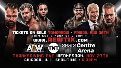 AEW regresa a Chicago para su séptimo show en TNT