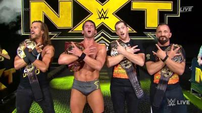 Roderick Strong obtiene el Campeonato Norteamericano de NXT en el show semanal