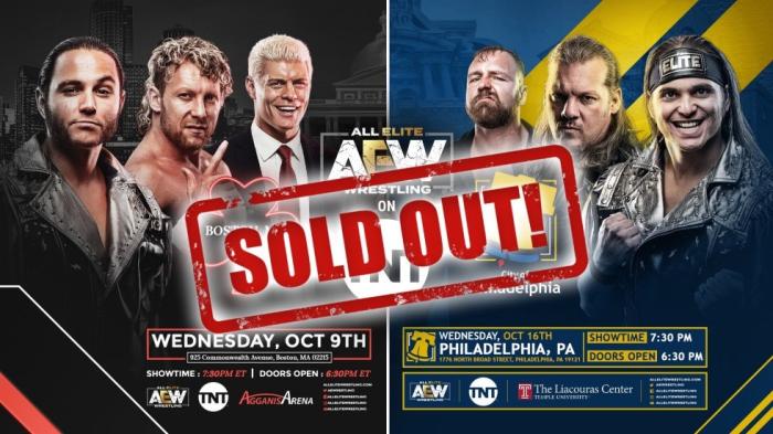 AEW consigue un doble sold out en sus shows de Boston y Philadelphia