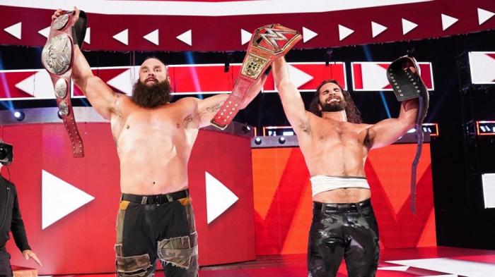 Braun Strowman y Seth Rollins obtienen los Campeonatos por Parejas de RAW en Monday Night RAW