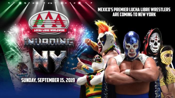 Lucha Libre AAA e IMPACT Wrestling presentarán 'Lucha Invades NY'