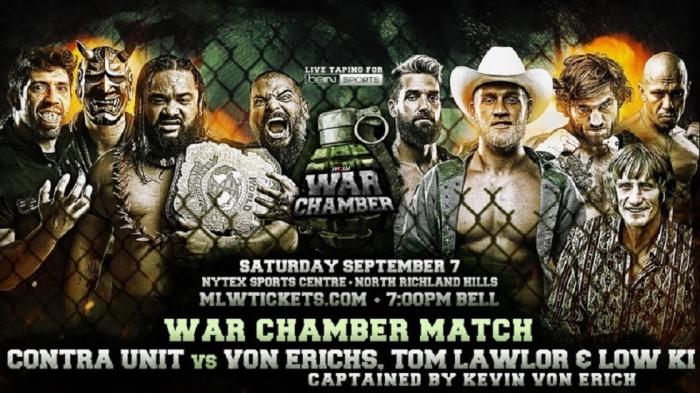 SPOILERS: Resultados de las grabaciones de MLW War Chamber