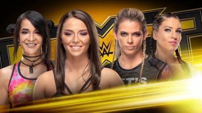Las próximas retadoras al Campeonato de Mujeres por Parejas de WWE se decidirán esta noche en NXT