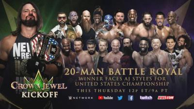 Se anuncian los participantes de la Battle Royal por una oportunidad titular en Crown Jewel