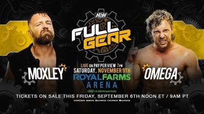 El enfrentamiento entre Kenny Omega y Jon Moxley en AEW Full Gear será un Lights Out Match