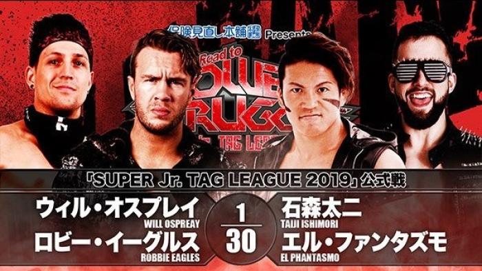 Resultados de NJPW Road To Power Struggle 2019 (Día 1)
