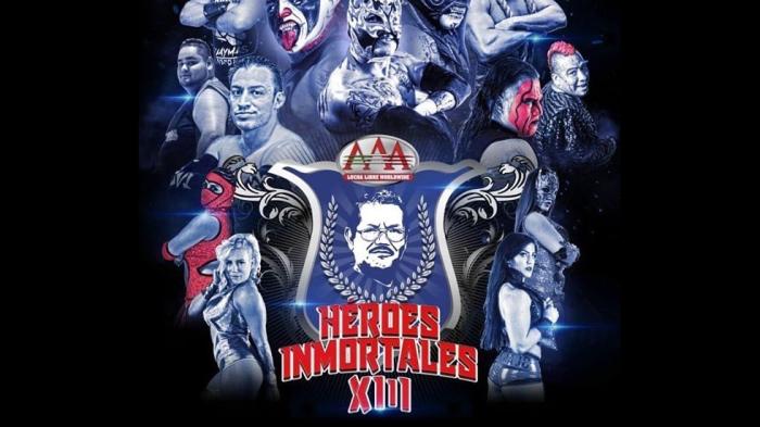 Resultados Lucha Libre AAA Héroes Inmortales XIII