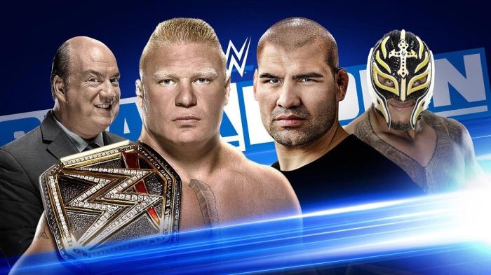 Brock Lesnar ataca a Rey Mysterio y Cain Velasquez en Friday Night SmackDown