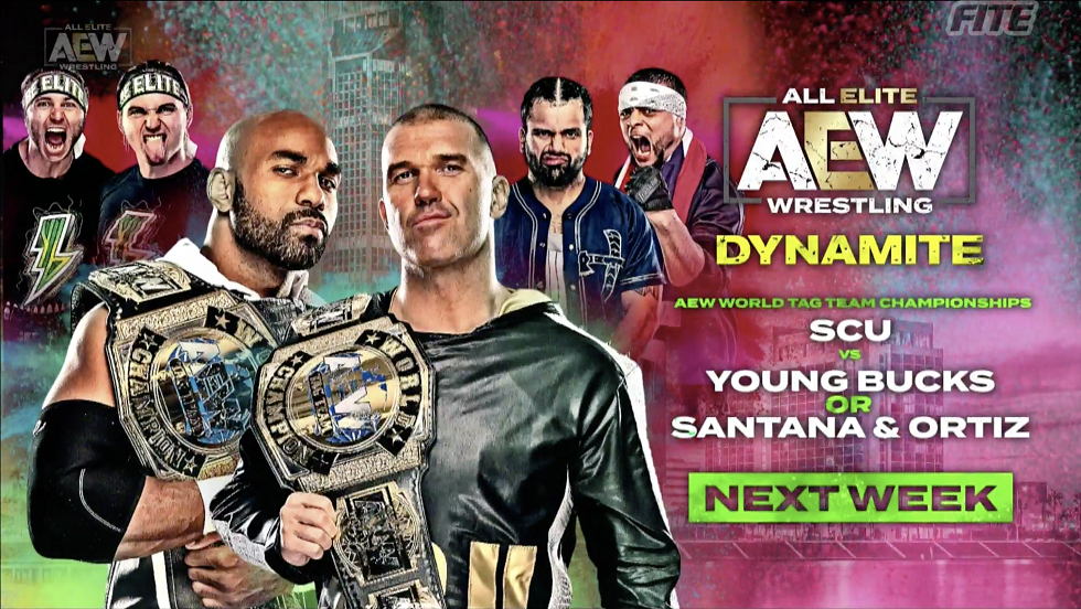 The Young Bucks lucharán por los Campeonatos en Parejas de AEW contra SCU en el próximo episodio de Dynamite
