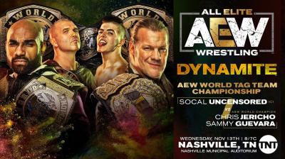 Chris Jericho y Sammy Guevará lucharán por los campeonatos por parejas de AEW en el próximo episodio de Dynamite
