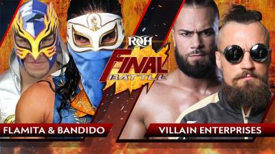 Marty Scurll y Flip Gordon se enfrentarán a Bandido y Flamita en ROH Final Battle 2019