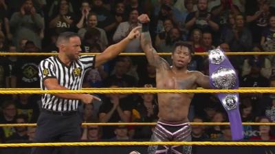 Lio Rush retiene el Campeonato Crucero de NXT ante Akira Tozawa